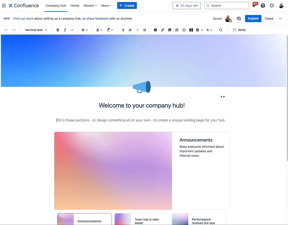 Company Hub Overview