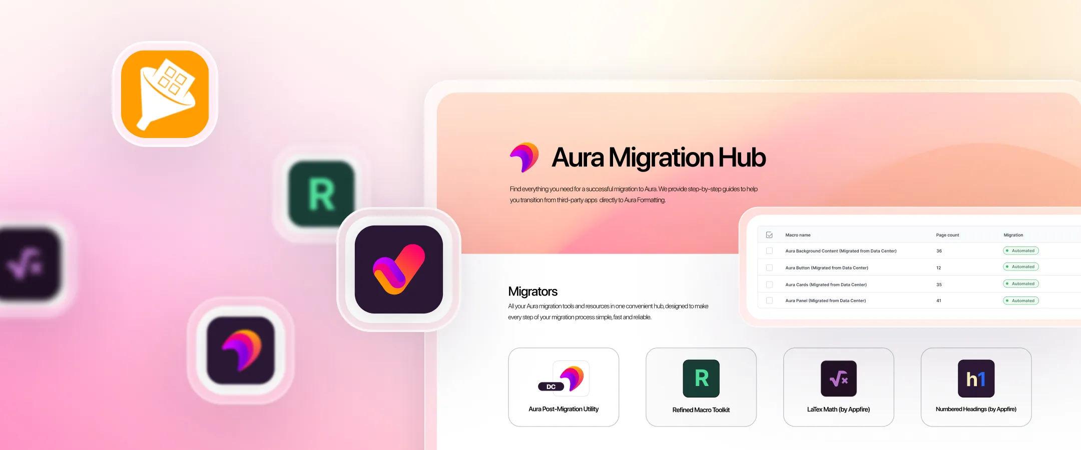 Aura Apps Suite: Maximize ROI during your Confluence Cloud migration