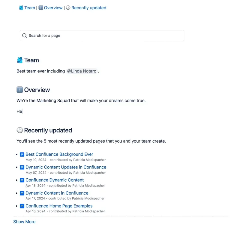 Confluence add blog post