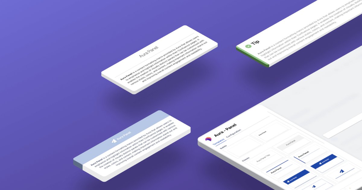 Cofluence Panel The Ultimate Guide to Confluence Panels | Aura Apps