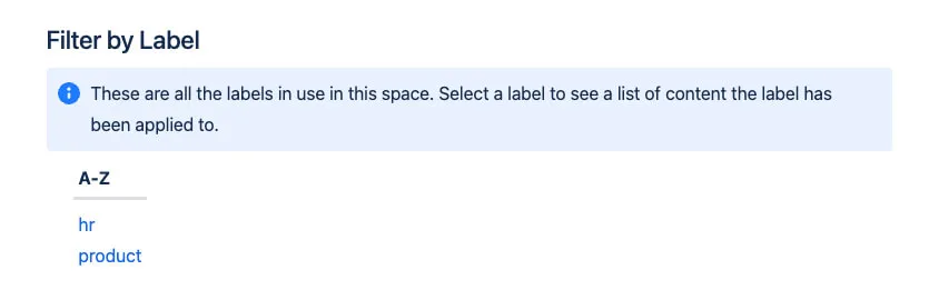 filter by label