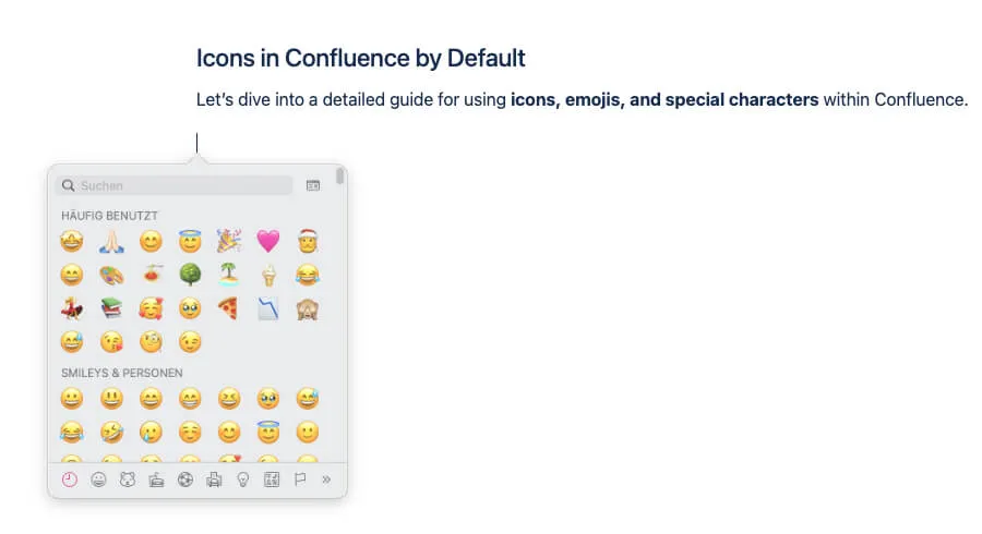 specebar icons mac